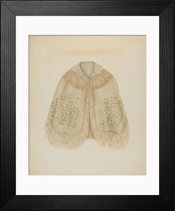 Framed Print : Childs Cape, c. 1938. Creator: Gertrude Lemberg Framed Print : Childs Cape, c. 1938. Creator: Gertrude Lemberg