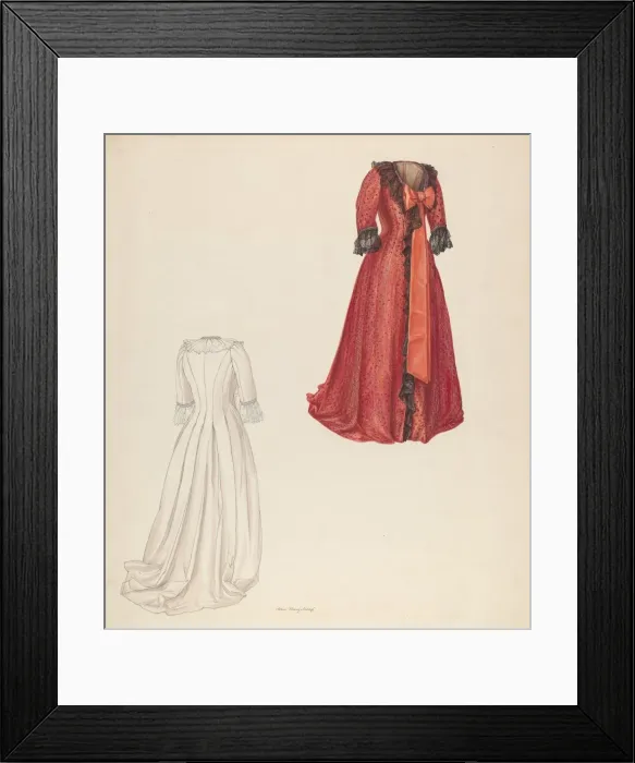 Framed Print : Dress, c. 1938. Creator: Hans Mangelsdorf Framed Print : Dress, c. 1938. Creator: Hans Mangelsdorf
