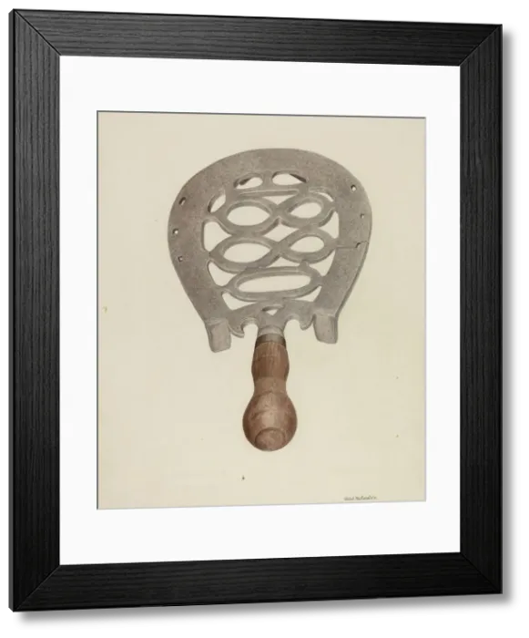 Framed Print : Trivet, c. 1942. Creator: Violet Hartenstein Framed Print : Trivet, c. 1942. Creator: Violet Hartenstein