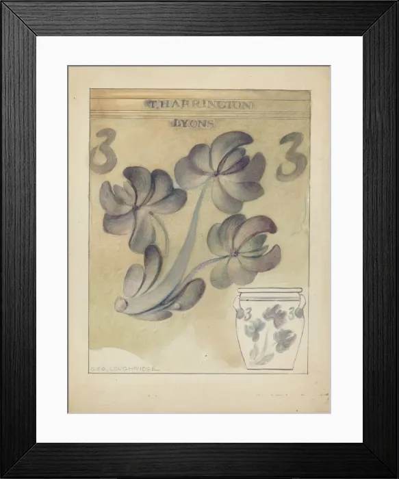 Framed Print : Crock, c. 1953. Creator: George Loughridge