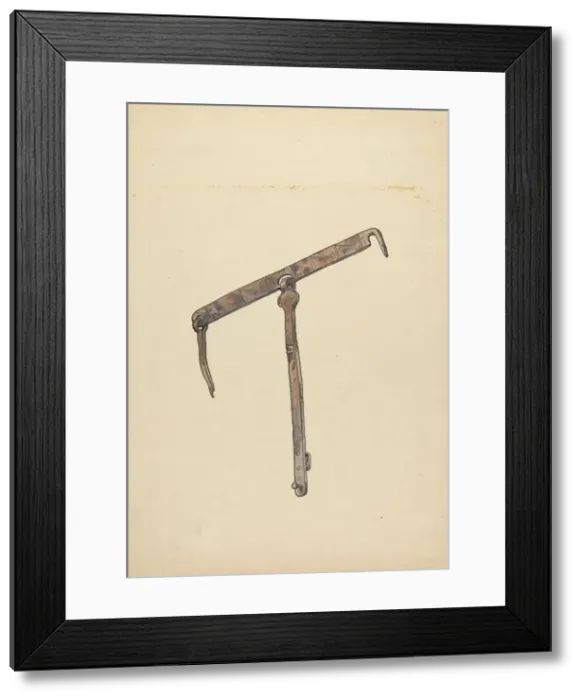 Framed Print : Latch, 1935  /  1942. Creator: Geoffrey Holt