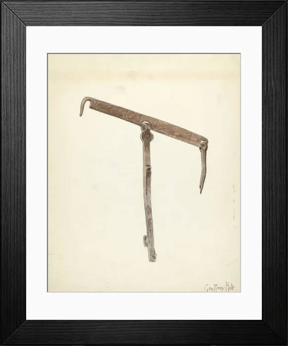 Framed Print : Hasp, 1935 / 1942. Creator: Geoffrey Holt Framed Print : Hasp, 1935 / 1942. Creator: Geoffrey Holt