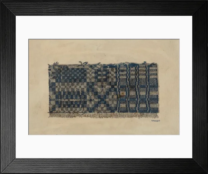 Framed Print : Homespun Wool, c. 1938. Creator: Raymond Manupelli Framed Print : Homespun Wool, c. 1938. Creator: Raymond Manupelli