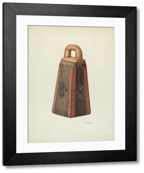 Framed Print : Rattle (Matraca), 1941. Creator: William Kieckhofel Framed Print : Rattle (Matraca), 1941. Creator: William Kieckhofel