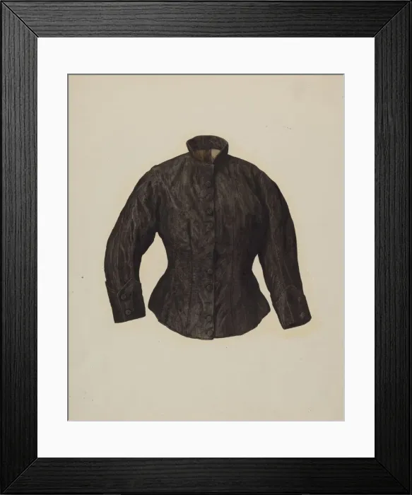 Framed Print : Silk Waist, c. 1940. Creator: Fred Hassebrock Framed Print : Silk Waist, c. 1940. Creator: Fred Hassebrock