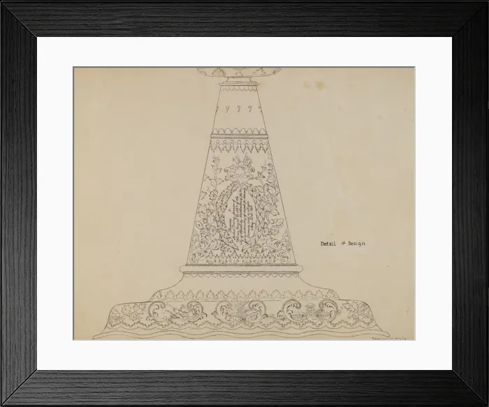 Framed Print : Firemans Trumpet, 1935 / 1942. Creator: Samuel O. Klein Framed Print : Firemans Trumpet, 1935 / 1942. Creator: Samuel O. Klein