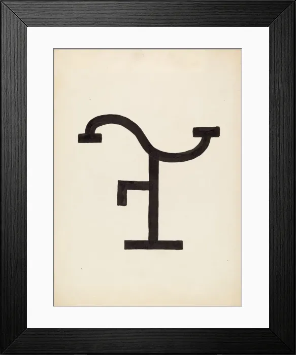 Framed Print : Cattle Brand, c. 1936. Creator: J. Henry Marley Framed Print : Cattle Brand, c. 1936. Creator: J. Henry Marley