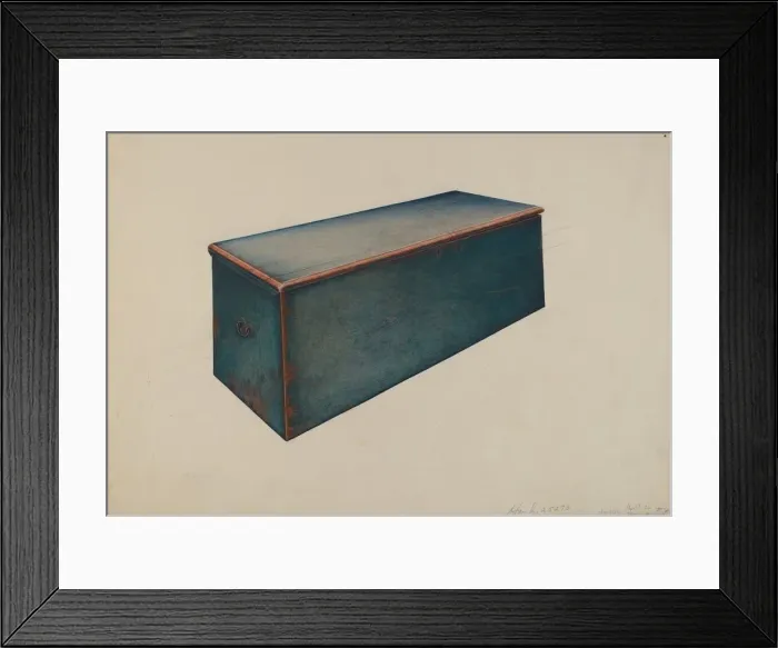Framed Print : Utility Chest, c. 1937. Creator: Dorothy Handy Framed Print : Utility Chest, c. 1937. Creator: Dorothy Handy
