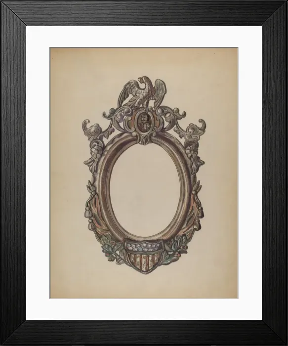 Framed Print : Picture Frame, c. 1937. Creator: Katherine Hastings Framed Print : Picture Frame, c. 1937. Creator: Katherine Hastings