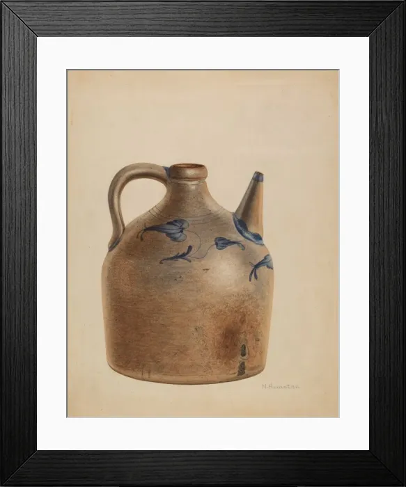 Framed Print : Water Jug, 1935 / 1942. Creator: Nicholas Amantea Framed Print : Water Jug, 1935 / 1942. Creator: Nicholas Amantea