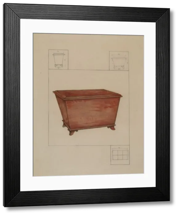Framed Print : Wine Cooler, c. 1936. Creator: Henry Meyers Framed Print : Wine Cooler, c. 1936. Creator: Henry Meyers
