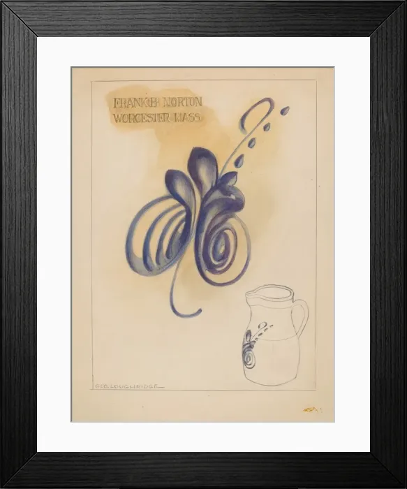 Framed Print : Pitcher, c. 1937. Creator: George Loughridge Framed Print : Pitcher, c. 1937. Creator: George Loughridge