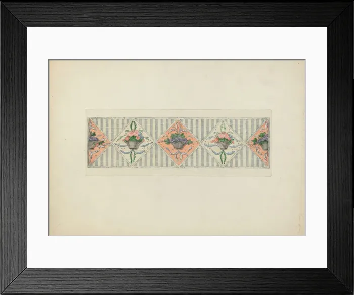 Framed Print : Antependium of Altar, 1939. Creator: Edward Jewett Framed Print : Antependium of Altar, 1939. Creator: Edward Jewett