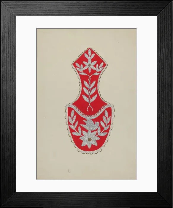 Framed Print : Watch Holder, c. 1936. Creator: Gordena Jackson Framed Print : Watch Holder, c. 1936. Creator: Gordena Jackson