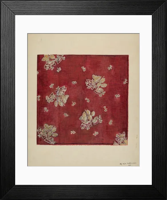 Framed Print : Calico, 1940. Creator: Marie Lutrell Framed Print : Calico, 1940. Creator: Marie Lutrell