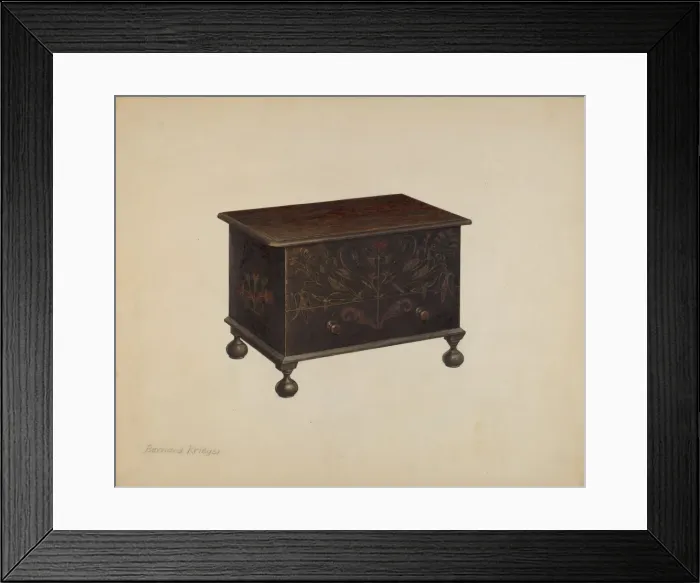 Framed Print : Chest, c. 1938. Creator: Bernard Krieger Framed Print : Chest, c. 1938. Creator: Bernard Krieger