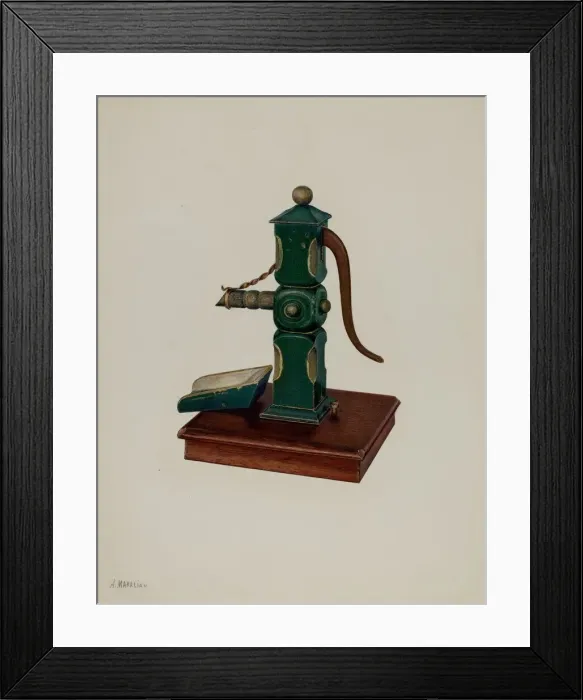 Framed Print : Toy Pump, 1935 / 1942. Creator: Arsen Maralian Framed Print : Toy Pump, 1935 / 1942. Creator: Arsen Maralian