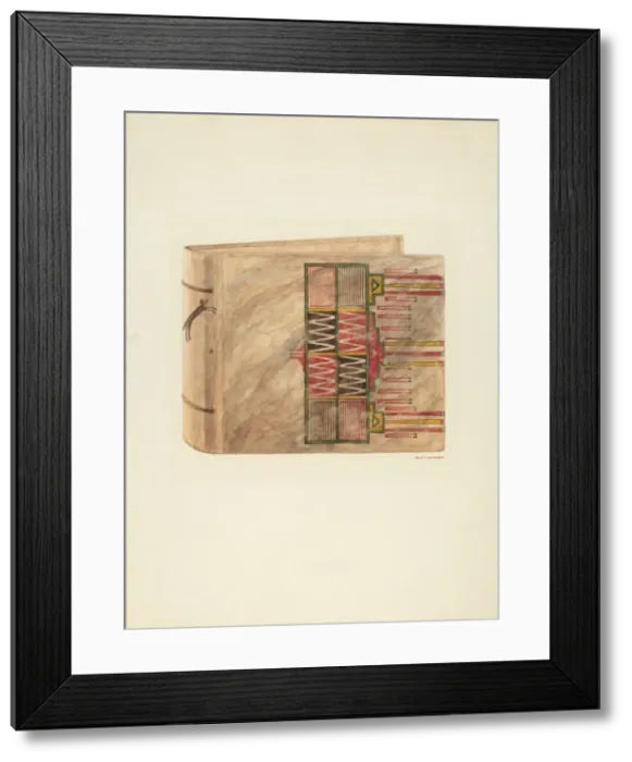 Framed Print : Book Cover, 1938. Creator: Randolph F Miller Framed Print : Book Cover, 1938. Creator: Randolph F Miller