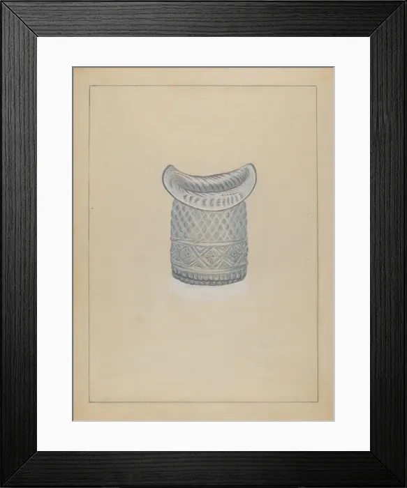 Framed Print : Vase, c. 1936. Creator: Nicholas Amantea Framed Print : Vase, c. 1936. Creator: Nicholas Amantea
