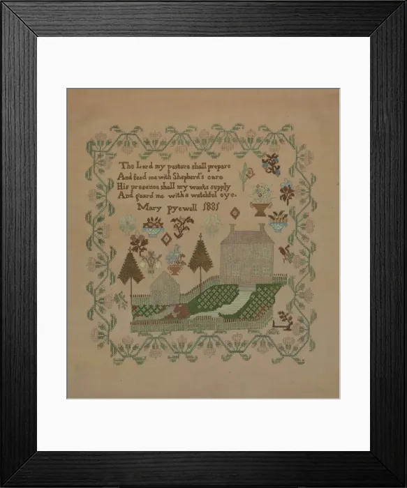 Framed Print : Sampler, c. 1936. Creator: Albert J. Levone Framed Print : Sampler, c. 1936. Creator: Albert J. Levone