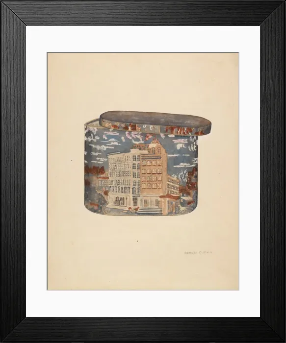 Framed Print : Bandbox, 1935 / 1942. Creator: Samuel O. Klein Framed Print : Bandbox, 1935 / 1942. Creator: Samuel O. Klein