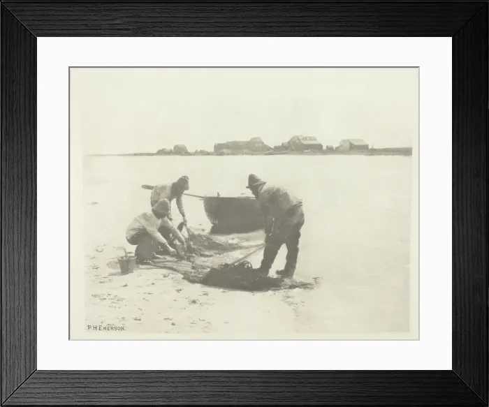 Framed Print : Smelting on the River Blythe (Suffolk), 1883 / 87, printed 1888 Framed Print : Smelting on the River Blythe (Suffolk), 1883 / 87, printed 1888