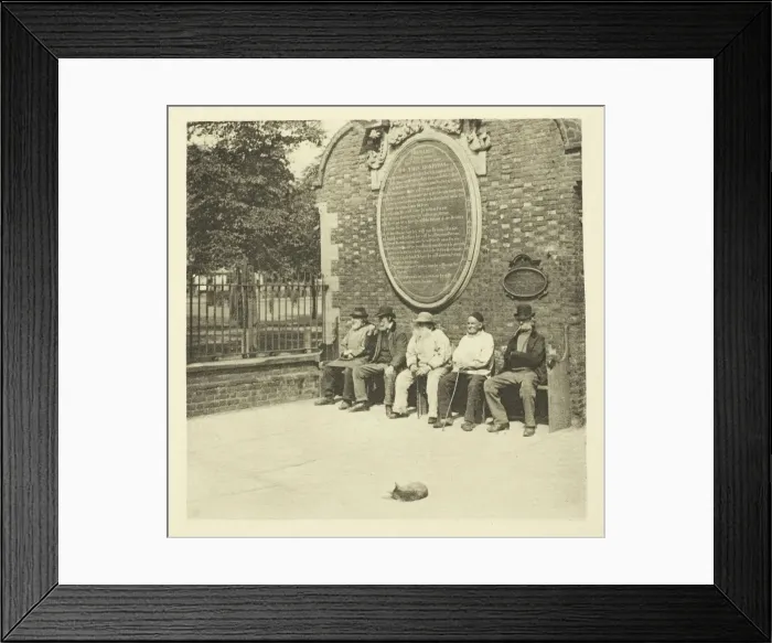 Framed Print : Decayed Fishermen, 1887. Creator: Peter Henry Emerson Framed Print : Decayed Fishermen, 1887. Creator: Peter Henry Emerson
