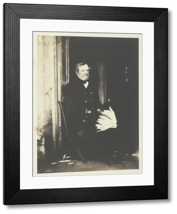 Framed Print : Field Marshall Lord Raglan, 1855. Creator: Roger Fenton Framed Print : Field Marshall Lord Raglan, 1855. Creator: Roger Fenton