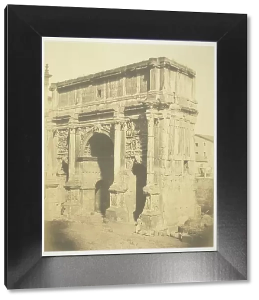 Arch of Septimius Severus, c. 1857. Creator: Robert MacPherson
