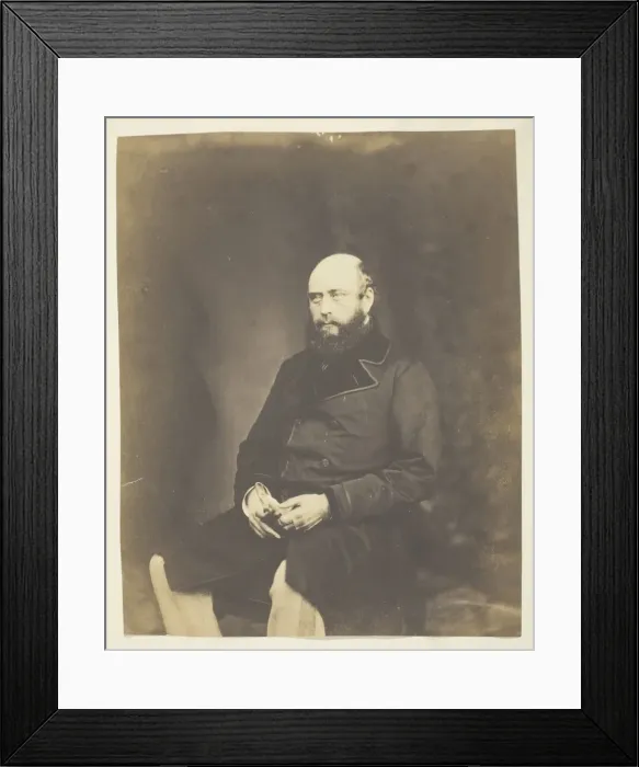 Framed Print : George, Duke of Cambridge (1819-1910), Field Marshal; Crimea, 1855. Creator: Roger Fenton Framed Print : George, Duke of Cambridge (1819-1910), Field Marshal; Crimea, 1855. Creator: Roger Fenton