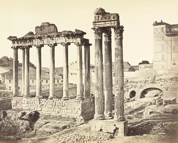 Untitled (Ruins of Roman Forum), c. 1867. Creator: Robert MacPherson