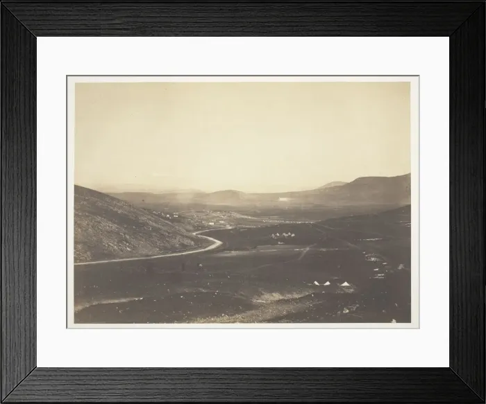Framed Print : Kadikoi, from Camp of Horse Artillery, 1855. Creator: Roger Fenton Framed Print : Kadikoi, from Camp of Horse Artillery, 1855. Creator: Roger Fenton
