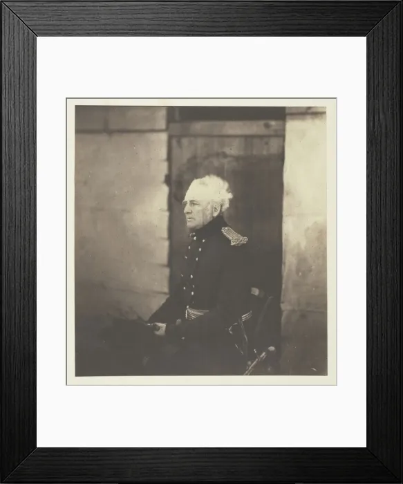 Framed Print : Lieutenant General Sir George Brown, G. C. B. 1855. Creator: Roger Fenton Framed Print : Lieutenant General Sir George Brown, G. C. B. 1855. Creator: Roger Fenton