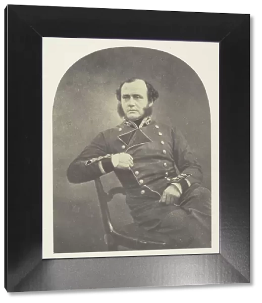 Major Gen l Charles Ashe Windham, 1855. Creator: Roger Fenton