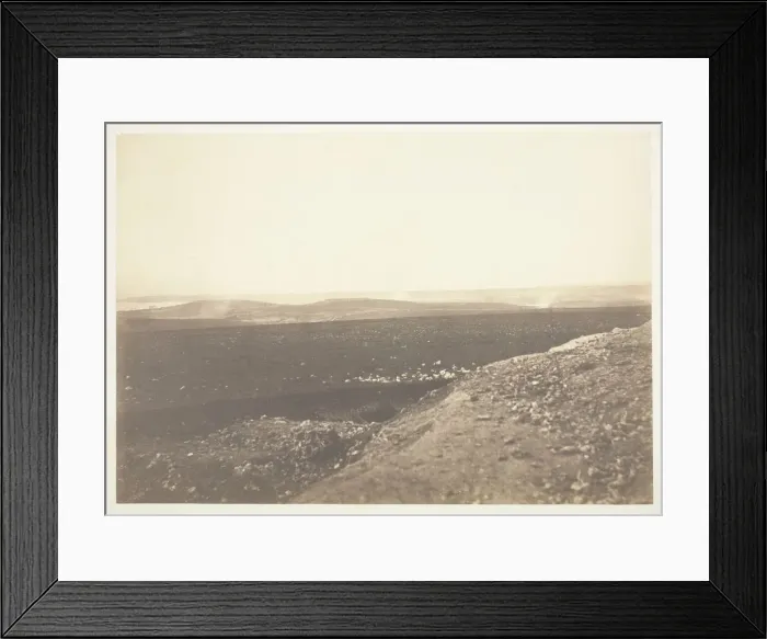 Framed Print : The Mamelon and Malakoff, from the Mortar Battery, 1855. Creator: Roger Fenton Framed Print : The Mamelon and Malakoff, from the Mortar Battery, 1855. Creator: Roger Fenton