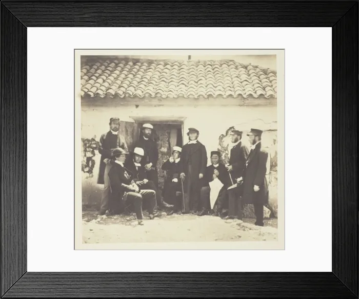 Framed Print : Untitled, 1855. Creator: Roger Fenton Framed Print : Untitled, 1855. Creator: Roger Fenton