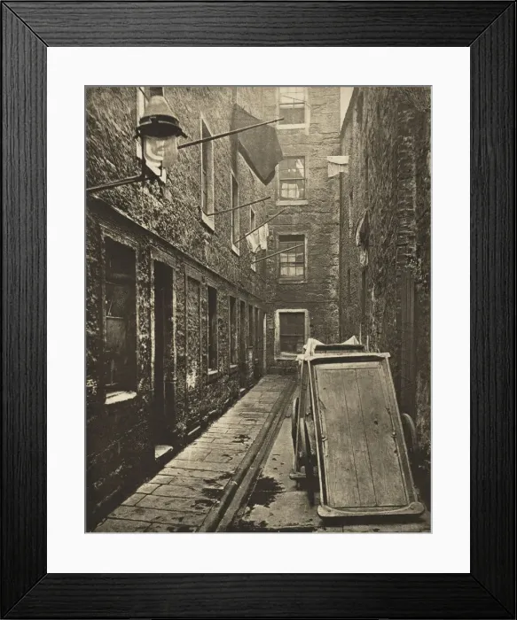 Framed Print : Close No. 136 Saltmarket, 1868. Creator: Thomas Annan Framed Print : Close No. 136 Saltmarket, 1868. Creator: Thomas Annan