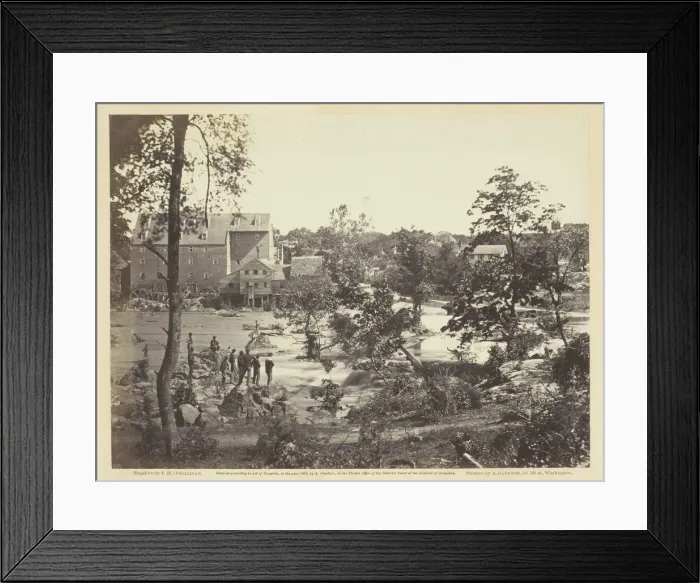 Framed Print : Johnson Mill, Petersburg, Virginia, May 1865. Creator: Alexander Gardner Framed Print : Johnson Mill, Petersburg, Virginia, May 1865. Creator: Alexander Gardner