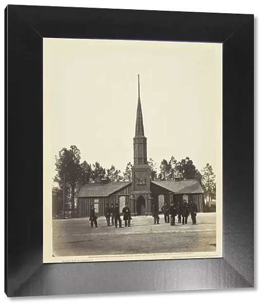 Poplar Grove Church, 1860  /  64. Creator: Alexander Gardner