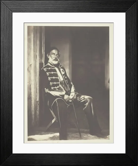 Framed Print : Omar Pacha, 1855. Creator: Roger Fenton Framed Print : Omar Pacha, 1855. Creator: Roger Fenton