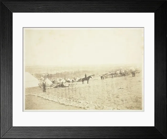Framed Print : Plateau of Sebastopol, 1855. Creator: Roger Fenton Framed Print : Plateau of Sebastopol, 1855. Creator: Roger Fenton