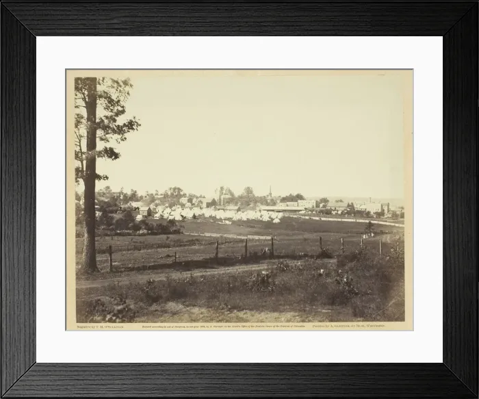Framed Print : Culpeper, Virginia, November 1863. Creator: Alexander Gardner Framed Print : Culpeper, Virginia, November 1863. Creator: Alexander Gardner
