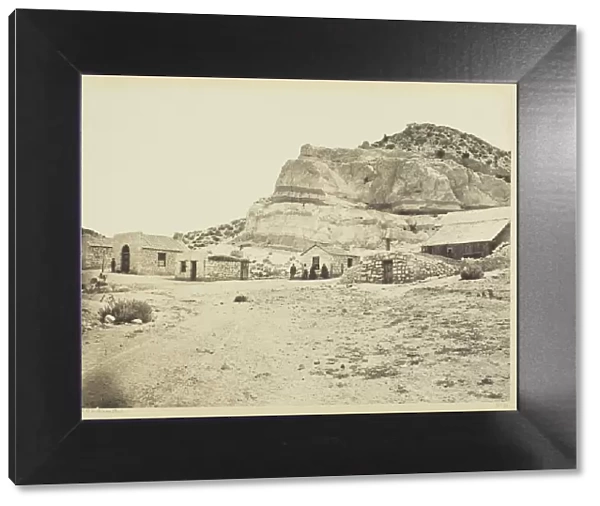 Water Rhyolites, Near Logan Springs, Nevada, 1871. Creator: Tim O'Sullivan