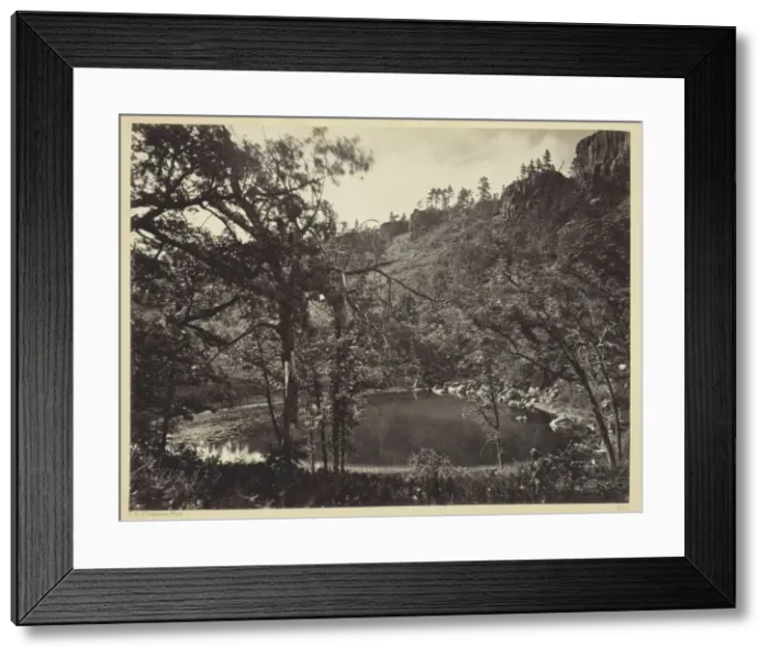 Framed Print : Apache Lake, Sierra Blanca Range, Arizona, 1873. Creator: Tim O Sullivan Framed Print : Apache Lake, Sierra Blanca Range, Arizona, 1873. Creator: Tim O Sullivan
