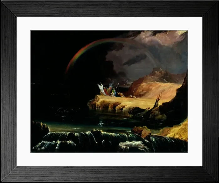 Framed Print : The Covenant, c. 1843. Creator: Unknown Framed Print : The Covenant, c. 1843. Creator: Unknown