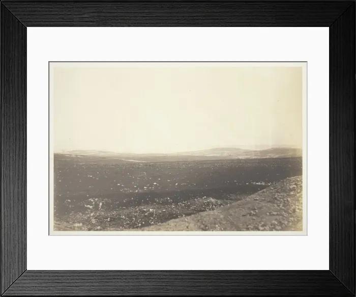 Framed Print : Sebastopol, from the Mortar Battery, 1855. Creator: Roger Fenton Framed Print : Sebastopol, from the Mortar Battery, 1855. Creator: Roger Fenton
