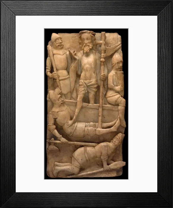 Framed Print : The Resurrection, 15th century. Creator: Unknown Framed Print : The Resurrection, 15th century. Creator: Unknown