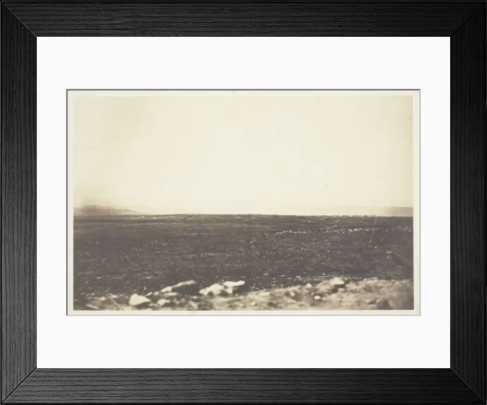 Framed Print : Sebastopol, from the Redoubt des Anglais, 1855. Creator: Roger Fenton Framed Print : Sebastopol, from the Redoubt des Anglais, 1855. Creator: Roger Fenton