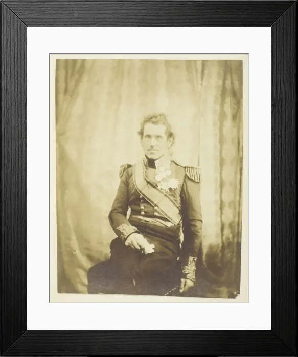 Framed Print : Sir George de Lacy Evans (1787-1870), General, Taken at the Crimea, 1855 Framed Print : Sir George de Lacy Evans (1787-1870), General, Taken at the Crimea, 1855