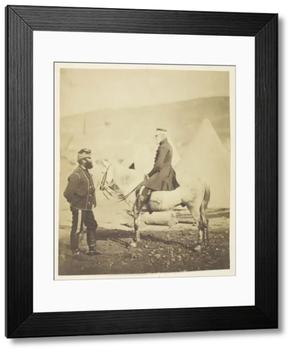 Framed Print : Sir Jas. York Scarlett (1799-1880), General, led Charge of Heavy Brigade Framed Print : Sir Jas. York Scarlett (1799-1880), General, led Charge of Heavy Brigade